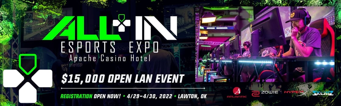 ALL IN Esports Expo returns this April 29-30